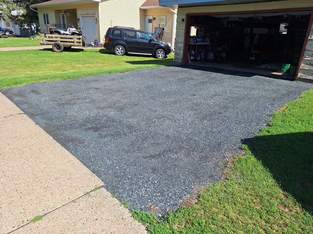 Fresh Gravel Driveway Install in Augusta, WI image