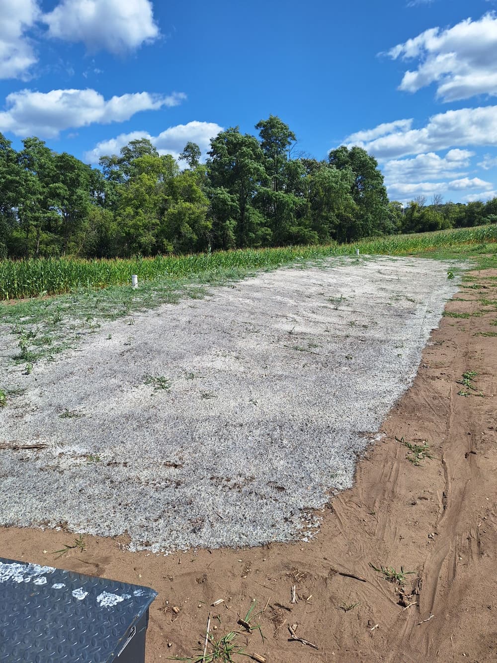 Gallery photos for Hydroseeding Bare Ground in Mondovi WI: Image #1